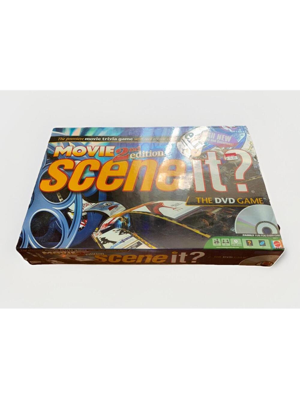 Brand New MOVIE SCENE IT? 2nd Edition Board Game! NEW Sealed DVD Trivia Game!